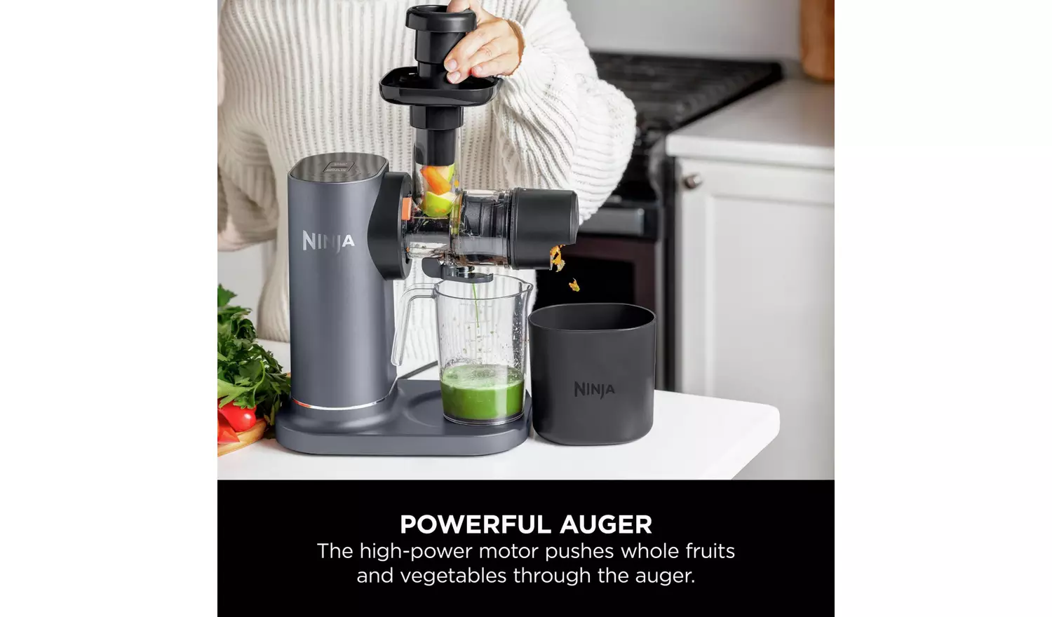Ninja Cold Press Juicer with Anti-Clog Filter | JC151UK - Image 7