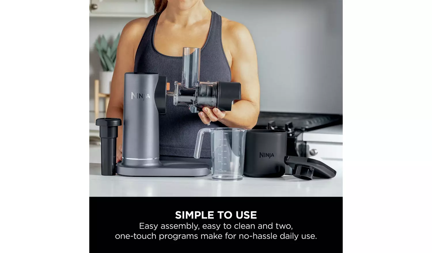 Ninja Cold Press Juicer with Anti-Clog Filter | JC151UK - Image 9