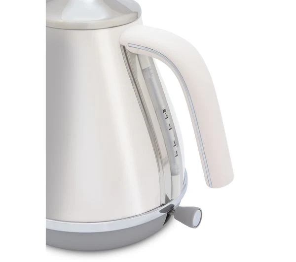 Delonghi Icona Capitals Cordless Jug Kettle - White | KBOC3001.W - Image 2