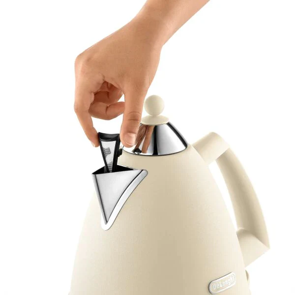 DELONGHI ARGENTO FLORA KETTLE - CREAM | KBX3016BG - Image 2