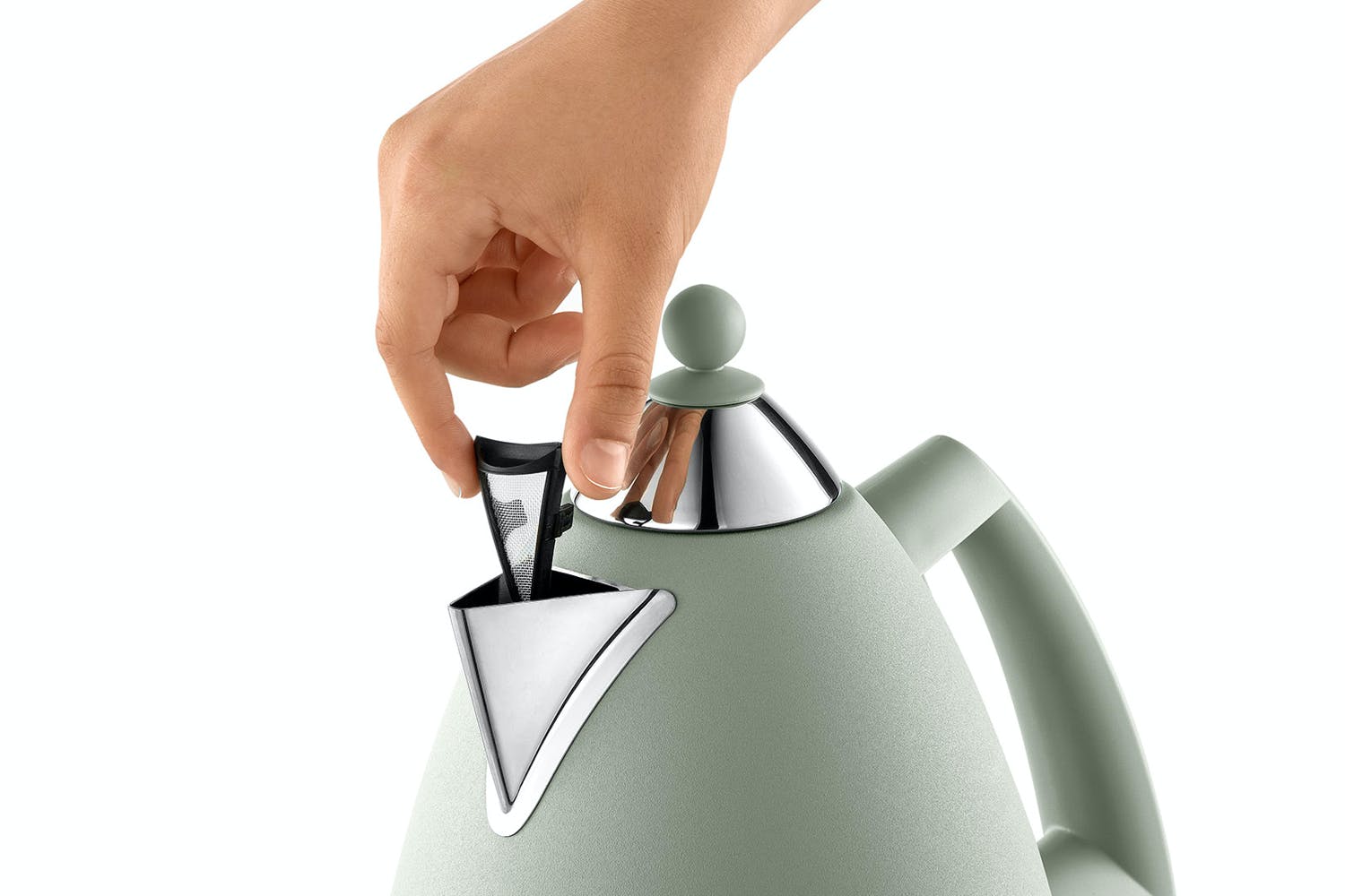 DELONGHI Argento Flora 1.7L Cordless Kettle - Green || KBX3016GR - Image 6
