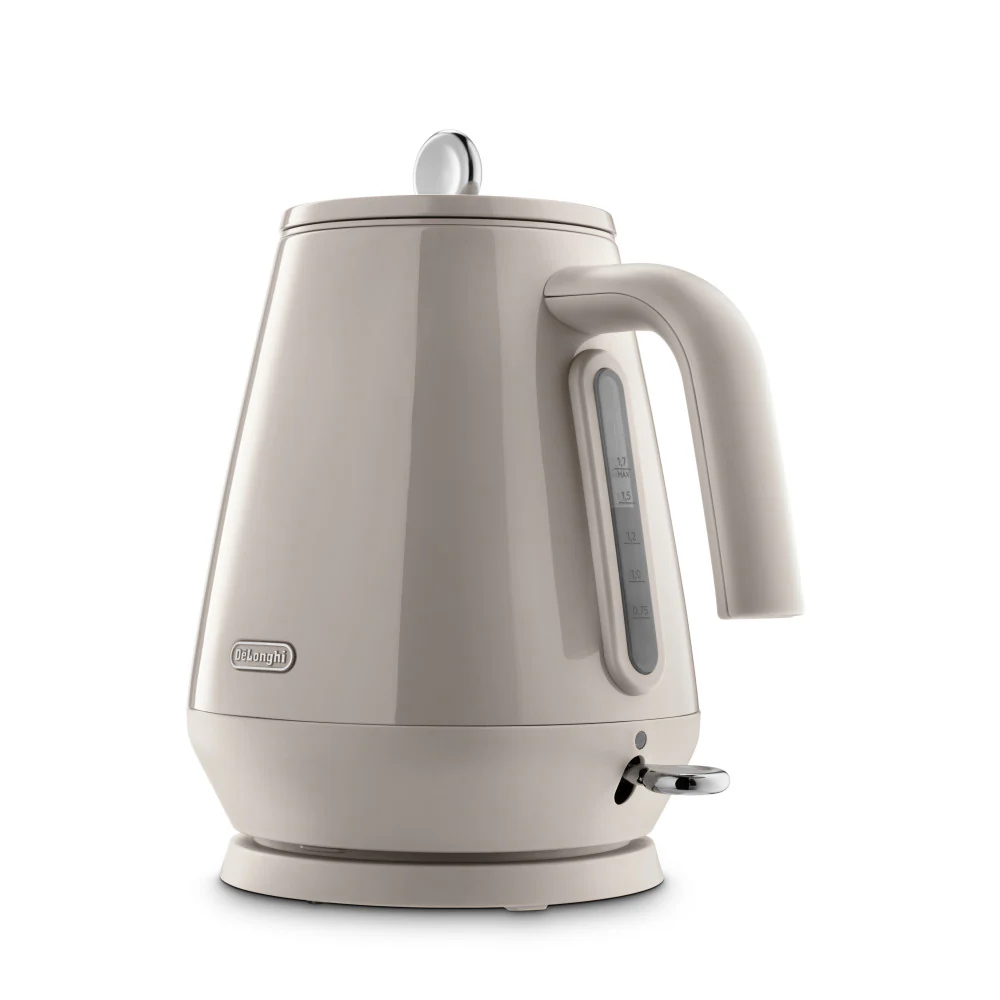 DeLonghi Eclettica Rapid Boil Kettle - Beige | KBY3001.BG - Image 3