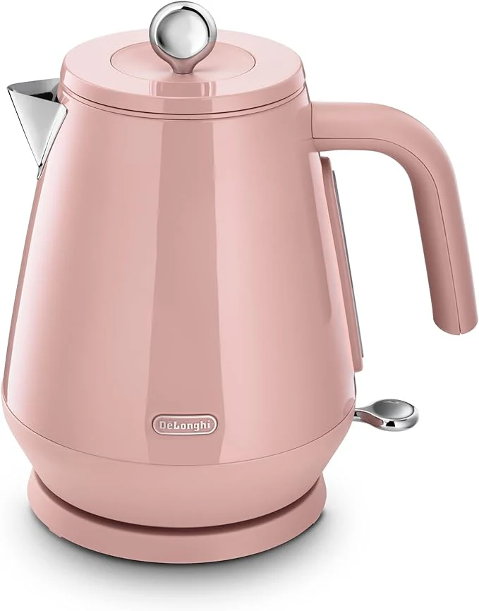 *OPEN BOX* De'Longhi Eclettica Rapid Boil Kettle - Pink | KBY3001.PK - Image 3