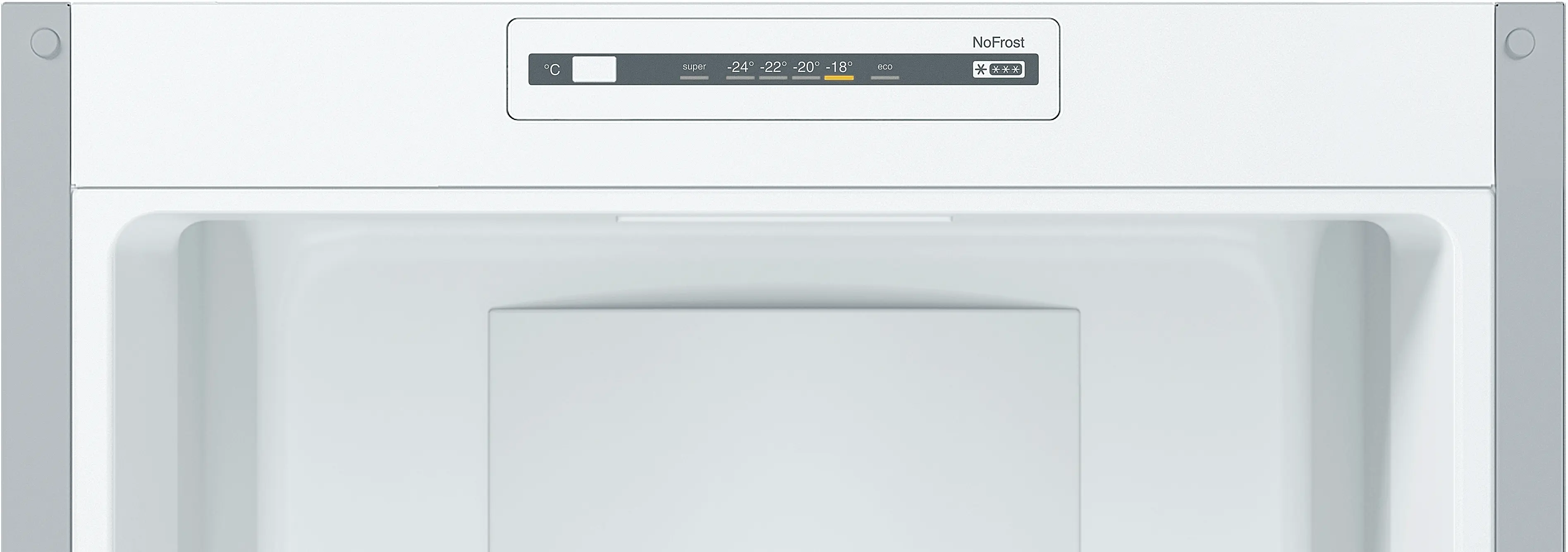 BOSCH Series 2 Freestanding Fridge Freezer - Stainless Steel | KGN34NLEAG - Image 3