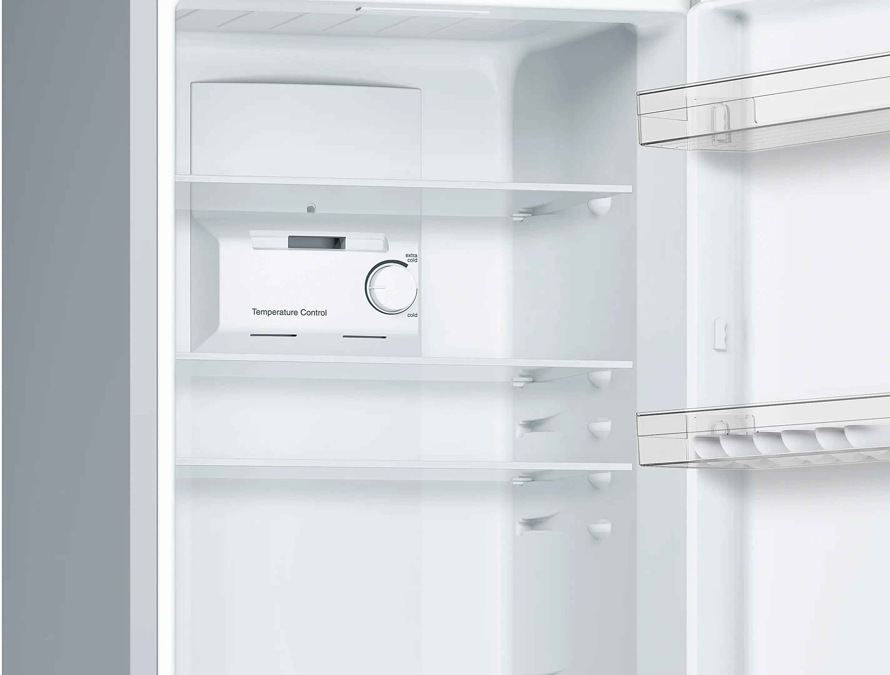BOSCH Series 2 Freestanding Fridge Freezer - Stainless Steel | KGN34NLEAG - Image 4