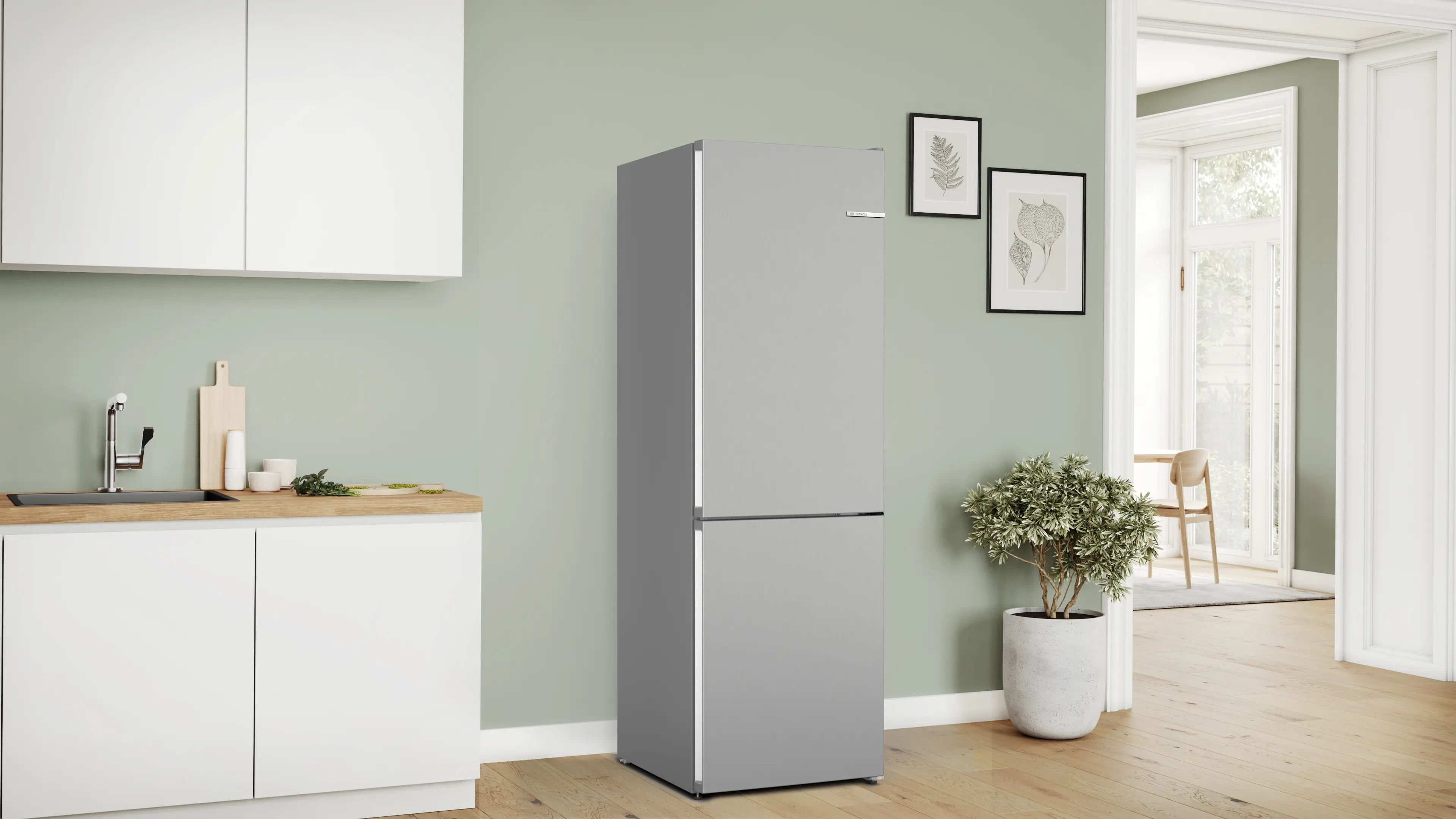 BOSCH Series 4 Freestanding Fridge Freezer | KGN362LDFG - Image 2