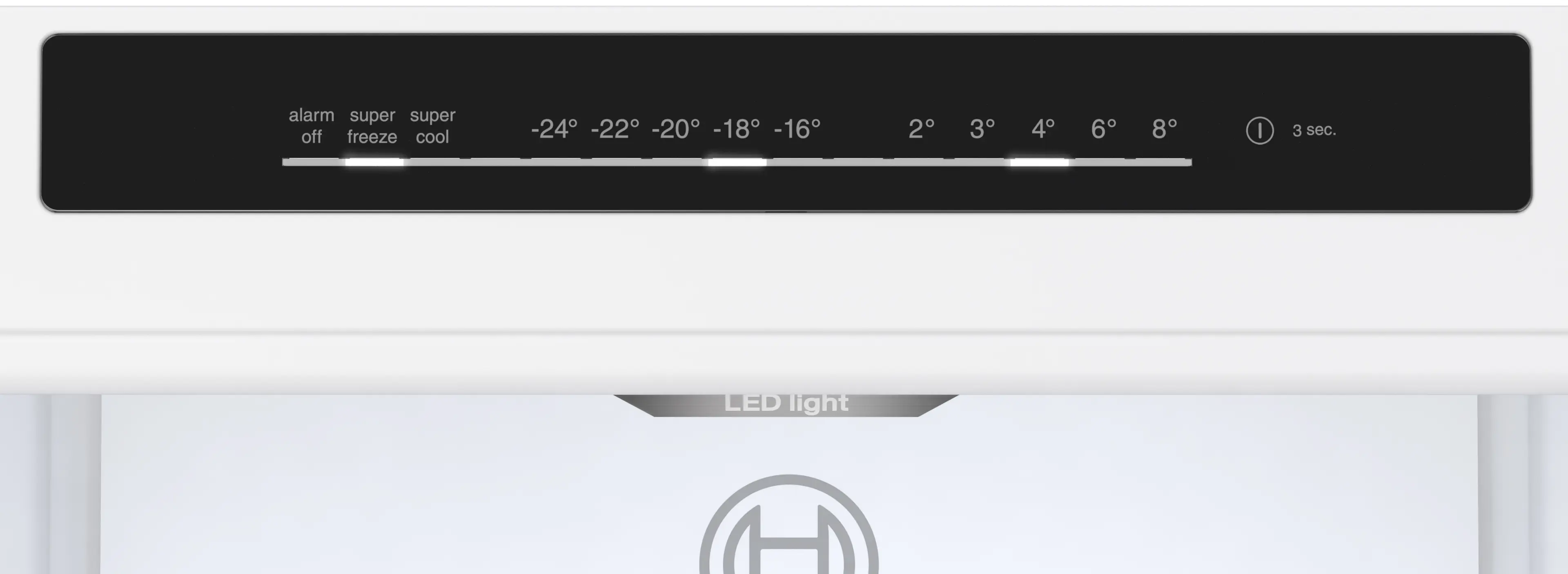 BOSCH Series 4 Freestanding Fridge Freezer | KGN362LDFG - Image 3