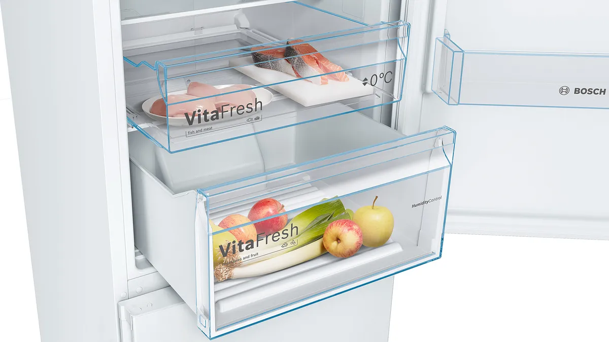 BOSCH Series 4 Free-standing Fridge-Freezer Total No Frost - White | KGN392WEBG - Image 11