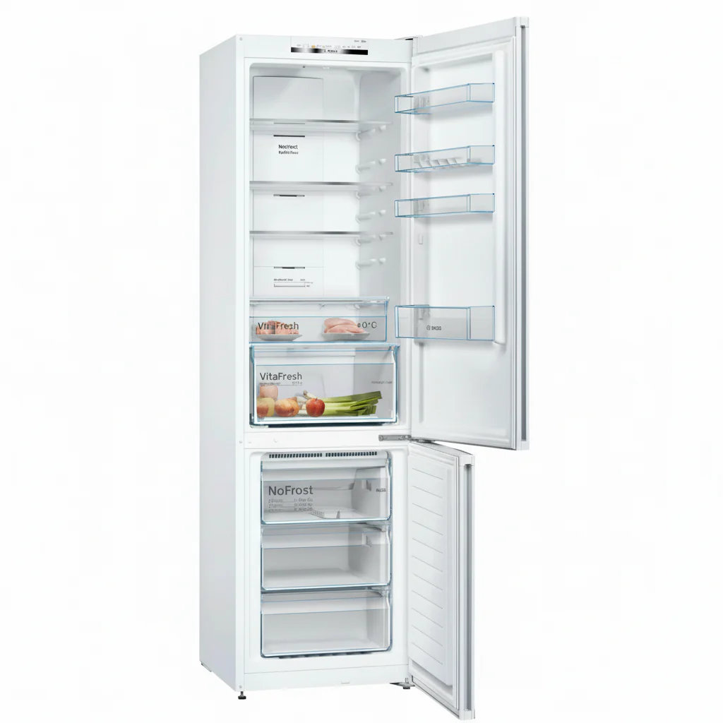 BOSCH Series 4 Free-standing Fridge-Freezer Total No Frost - White | KGN392WEBG - Image 2