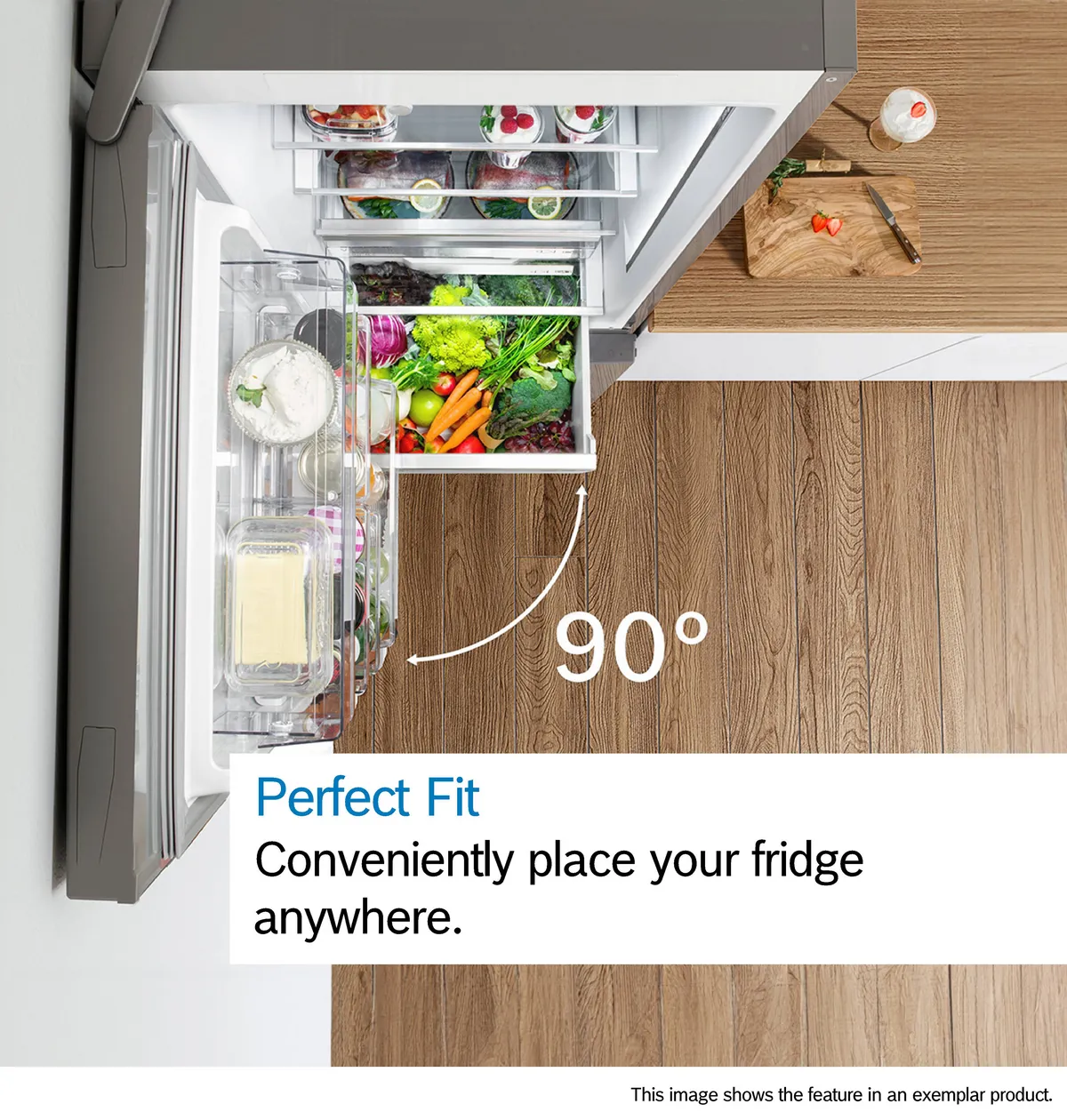 BOSCH Series 4 Free-standing Fridge-Freezer Total No Frost - White | KGN392WEBG - Image 7