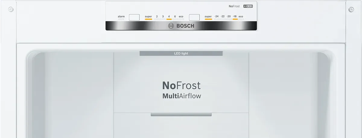 BOSCH Series 4 Free-standing Fridge-Freezer Total No Frost - White | KGN392WEBG - Image 9