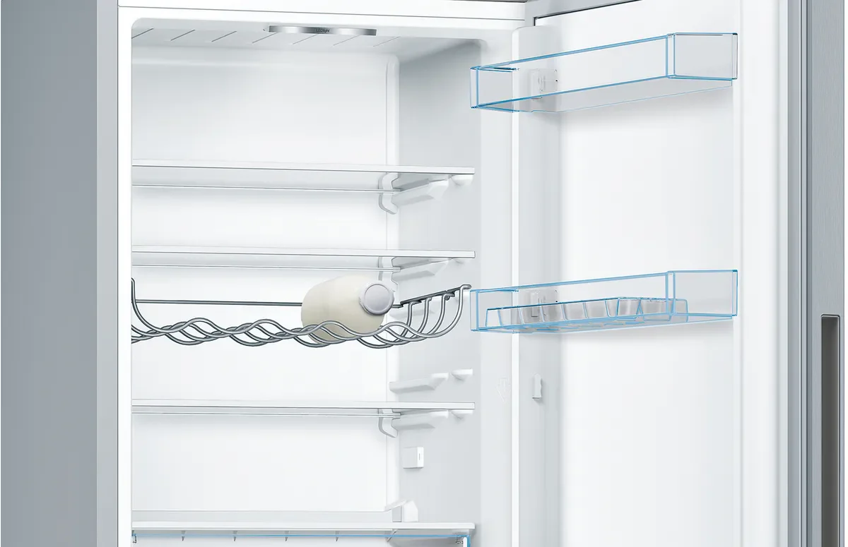 Bosch Series 4 Freestanding Fridge Freezer - Stainless steel | KGV33VLEAG - Image 3
