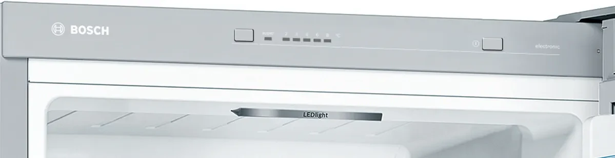 Bosch Series 4 Freestanding Fridge Freezer - Stainless steel | KGV33VLEAG - Image 5