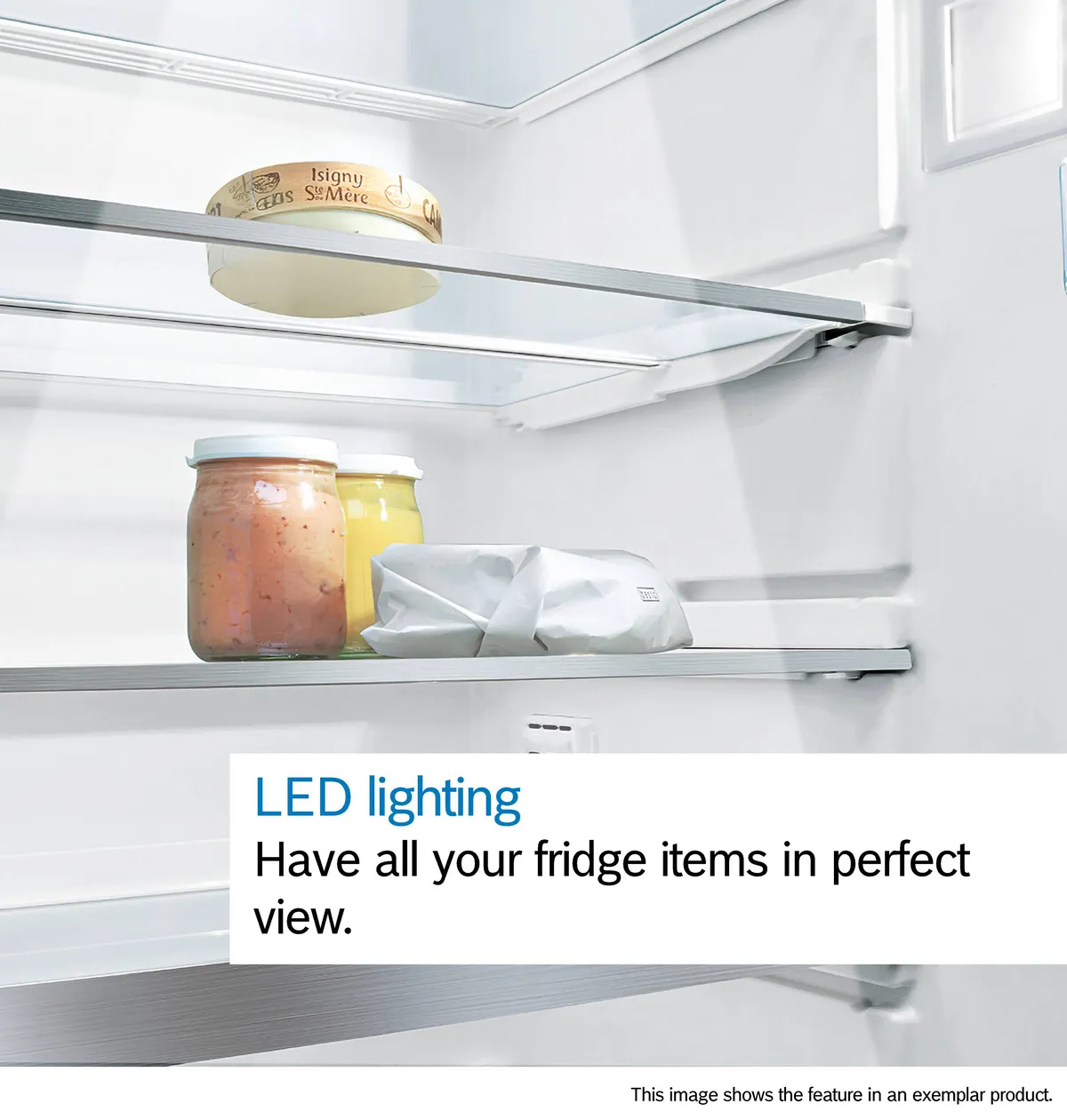 Bosch Series 4 Freestanding Fridge Freezer - Stainless steel | KGV33VLEAG - Image 7