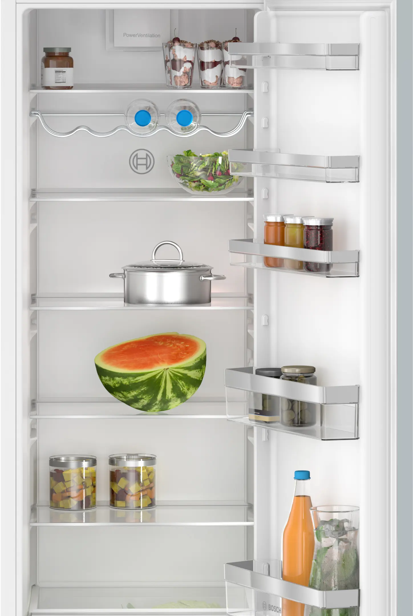 Bosch Series 4 Built-in fridge 177.2 x 54.1 cm flat hinge | KIR81VFE0G - Image 3