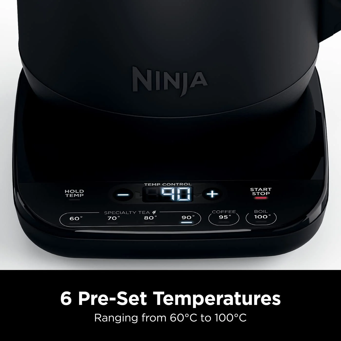 NINJA Perfect Temperature Kettle Black | KT200UK - Image 2