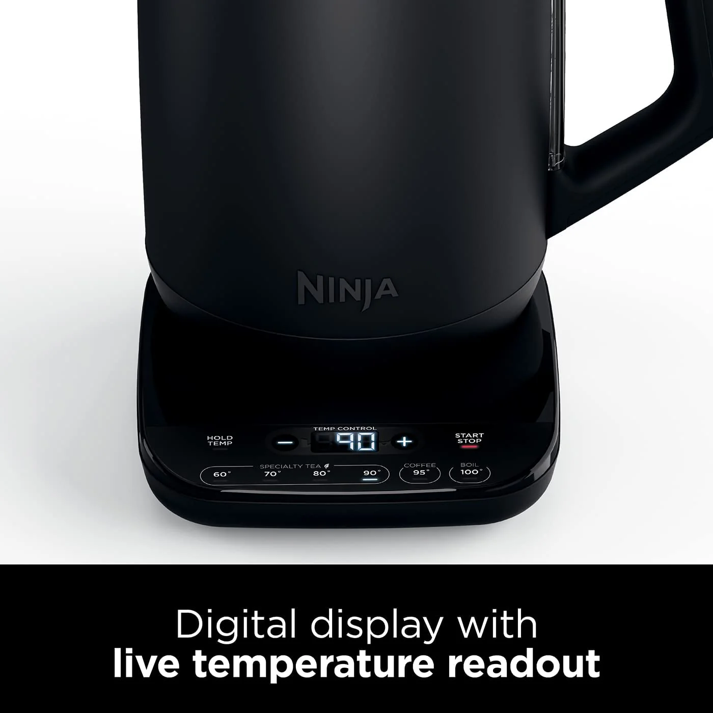 NINJA Perfect Temperature Kettle Black | KT200UK - Image 4