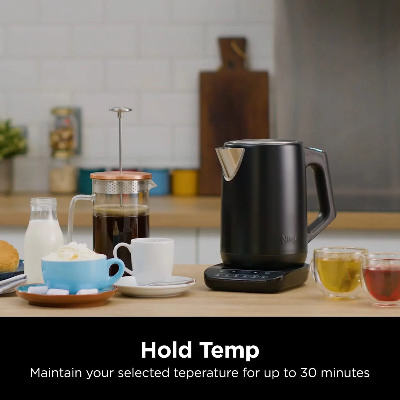 NINJA Perfect Temperature Kettle Black | KT200UK - Image 5