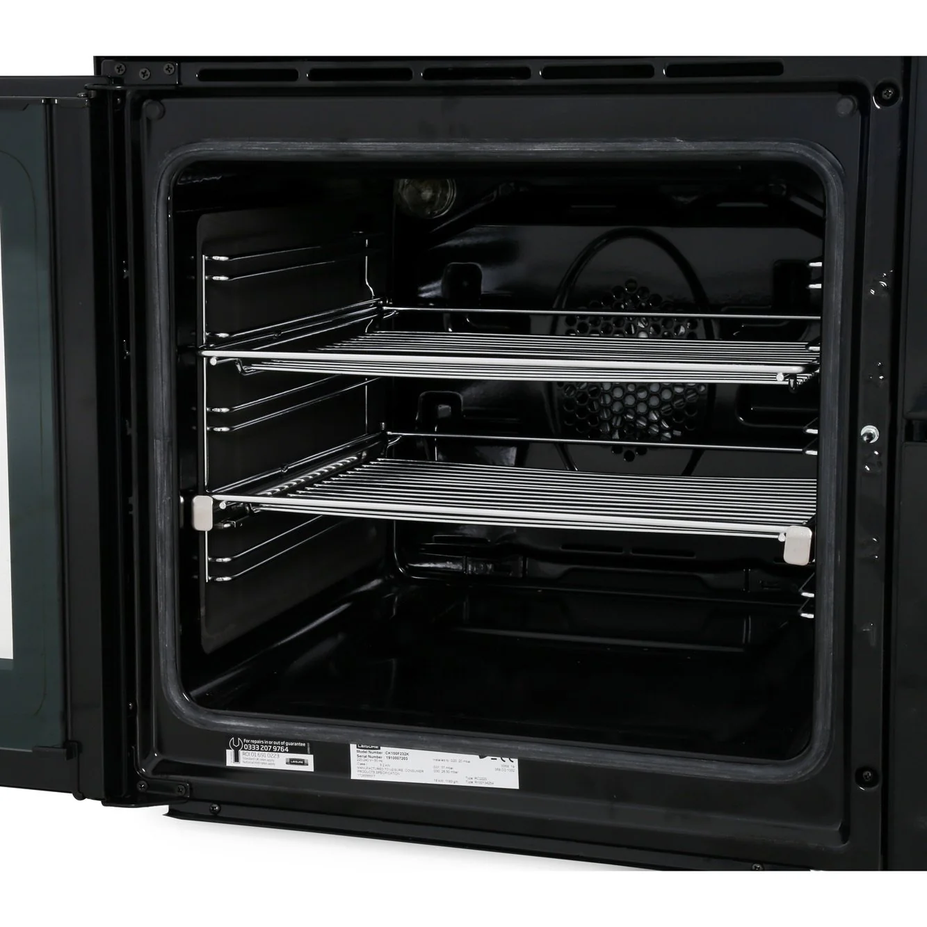 LEISURE Cookmaster 100cm Dual Fuel Double Oven Black || CK100F232K - Image 5