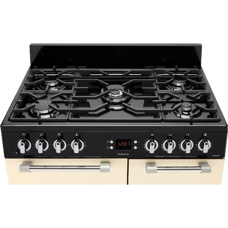*OPEN BOX* LEISURE Cookmaster 90cm Dual Fuel Double Oven Cream || CK90F232C - Image 3