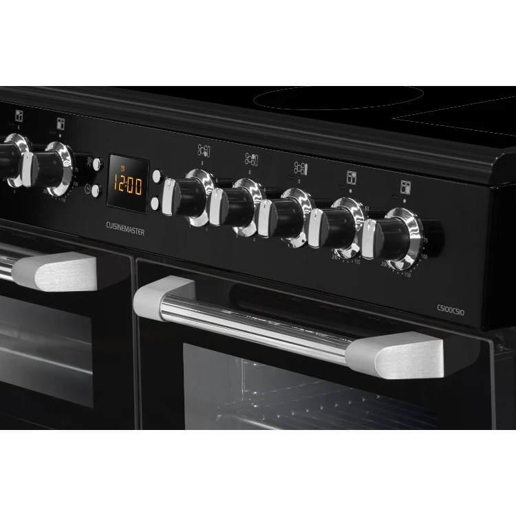 Leisure Cuisinemaster 100cm All Electric Triple Oven Black || CS100C510K - Image 2
