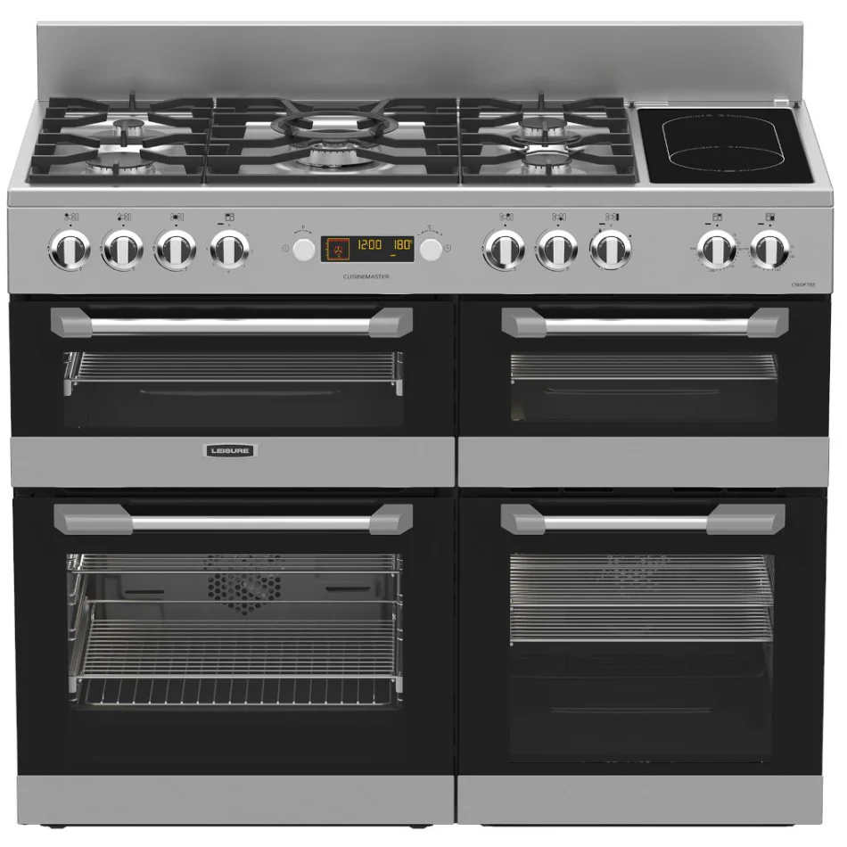 LEISURE Cuisinemaster 110cm Dual Fuel Triple Oven Stainless Steel || CS110F722X