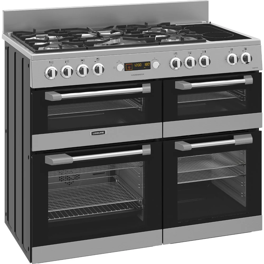 LEISURE Cuisinemaster 110cm Dual Fuel Triple Oven Stainless Steel || CS110F722X - Image 5
