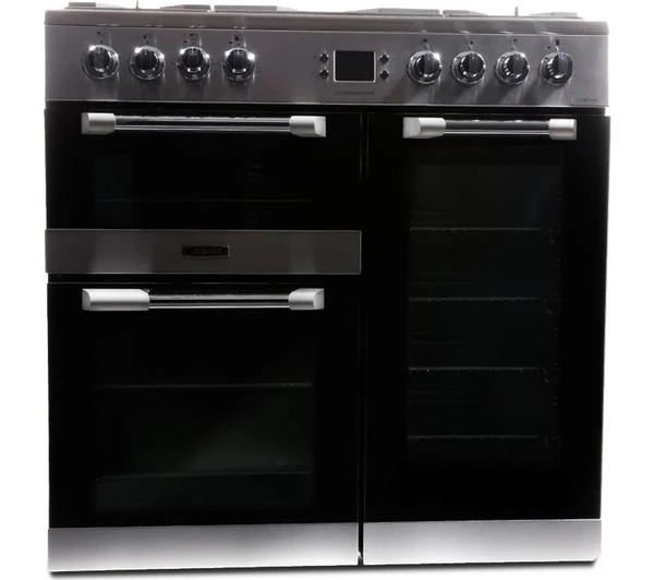 LEISURE Cuisinemaster 90cm Dual Fuel Triple Oven Stainless - Black || CS90F530X - Image 4