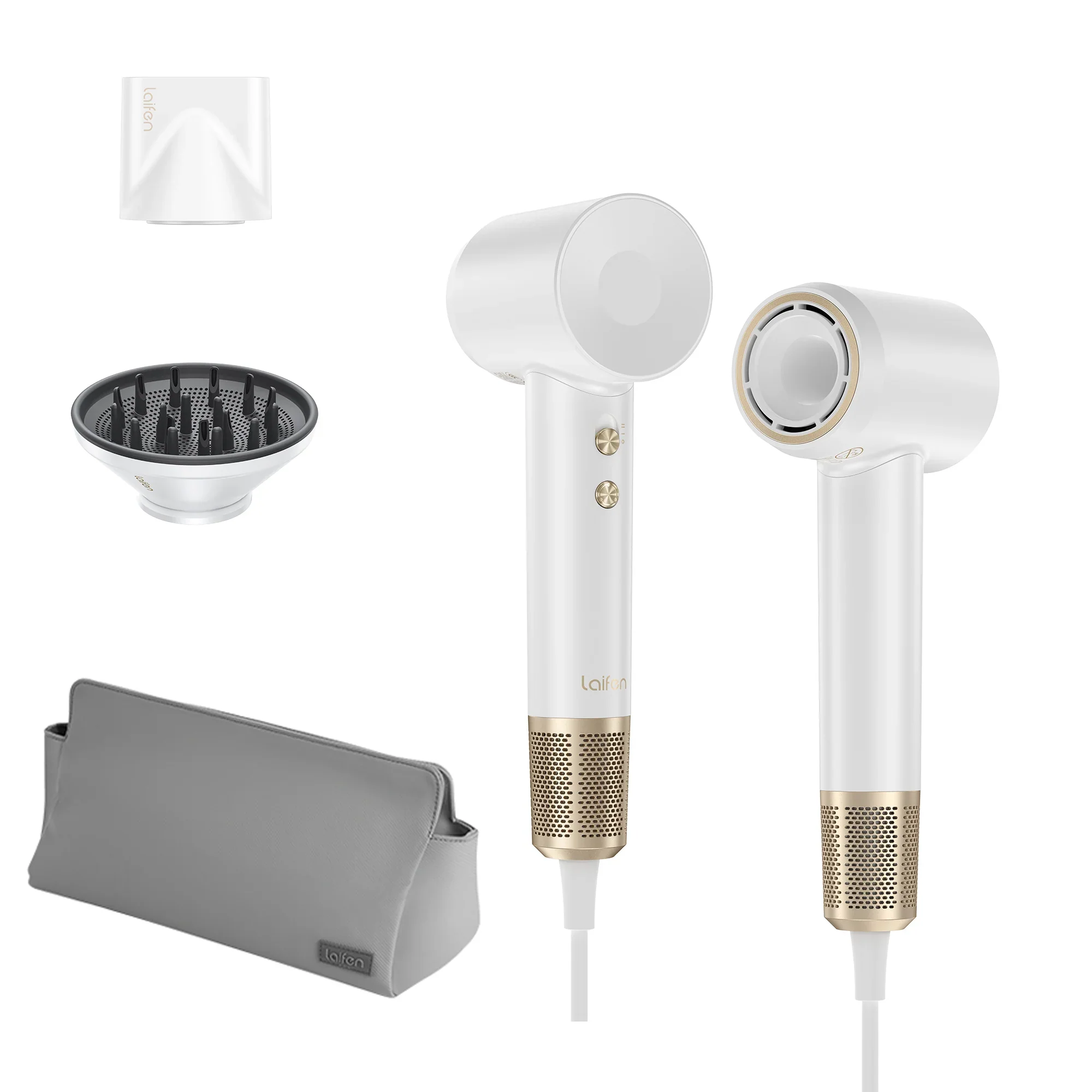 Laifen Hair Dryer Swift Premium - White || LF03-PTG-UK - Image 7