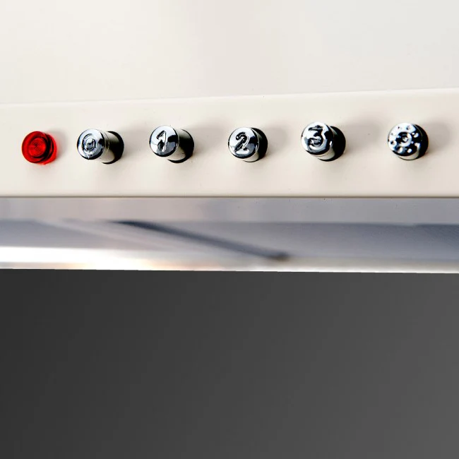 LUXAIR 100cm Premium Traditional Cooker Hood in Gloss Ivory/Cream || LA-100-STD-IV - Image 3