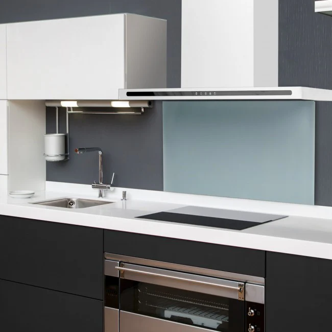 Luxair 110cm Linea Premium Range Slimline Cooker Hood in White || LA-110-LINEA-WHT