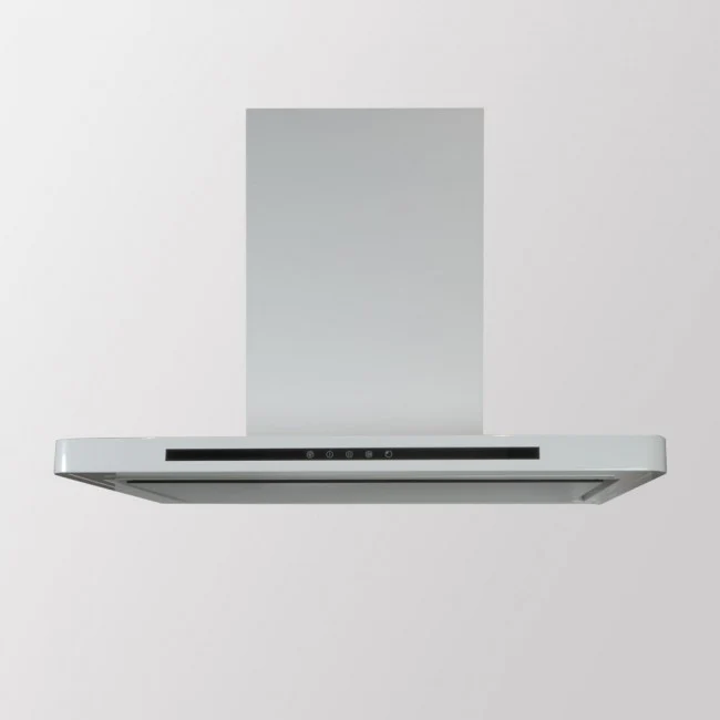 Luxair 110cm Linea Premium Range Slimline Cooker Hood in White || LA-110-LINEA-WHT - Image 2