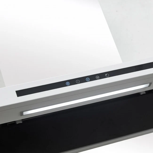 Luxair 110cm Linea Premium Range Slimline Cooker Hood in White || LA-110-LINEA-WHT - Image 6