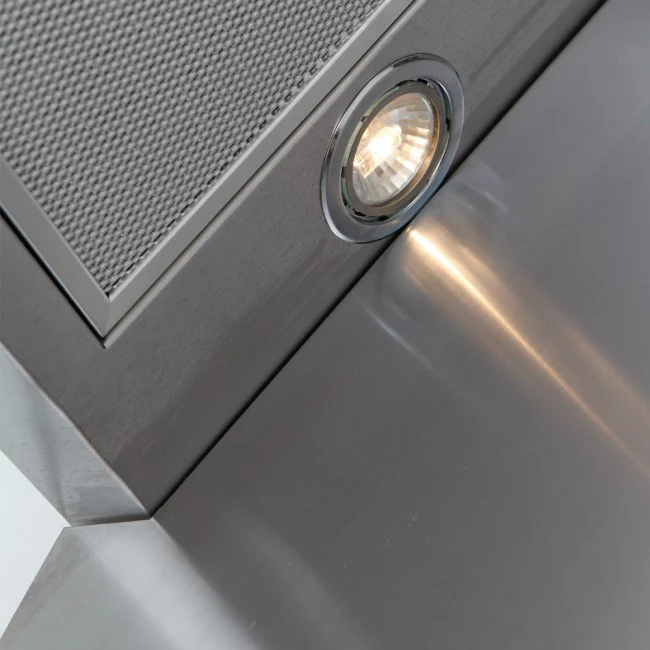 LUXAIR 110cm Premium Curved Glass Cooker Hood in Stainless Steel || LA-110-CVD-GL - Image 5