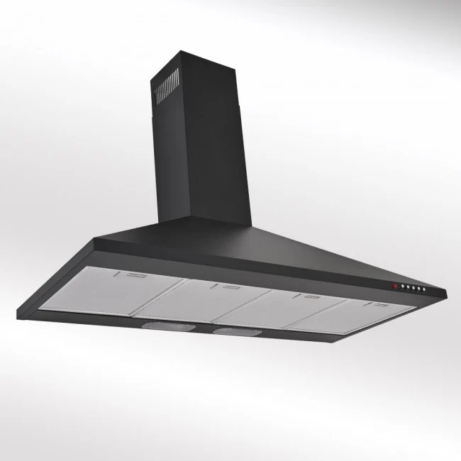 Luxair 110cm Premium Range Cooker Hood Black || LA-110-STD-BLK - Image 4