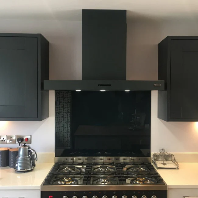 Luxair 120cm Lusso Luxury Cooker Hood - Anthracite || LA-120-LUSSO-FLT-ANTHRACITE - Image 2