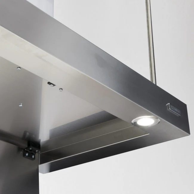 LUXAIR 120cm Premium Range Island Cooker Hood in Stainless Steel || LA-120-AREZZO-ISL-SS - Image 3
