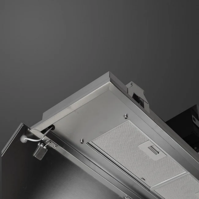 LUXAIR 120cm x 30cm Premium Ceiling Cooker Hood with 4 x LED Spotlights in Gloss White (new version) || LA-120-ANZI-CM-WHT - Image 7