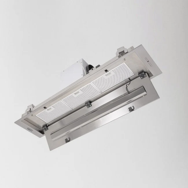 LUXAIR 120cm x 30cm Premium Ceiling Cooker Hood with 4 x LED Spotlights in Stainless Steel (new version) || LA-120-ANZI-CM-SS - Image 3