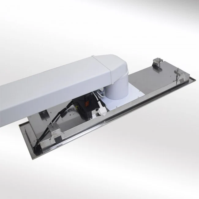 LUXAIR 120cm x 30cm Premium Ceiling Cooker Hood with Flat Roof External Motor in Gloss White || LA-120-ANZI-EXT-WHT - Image 4