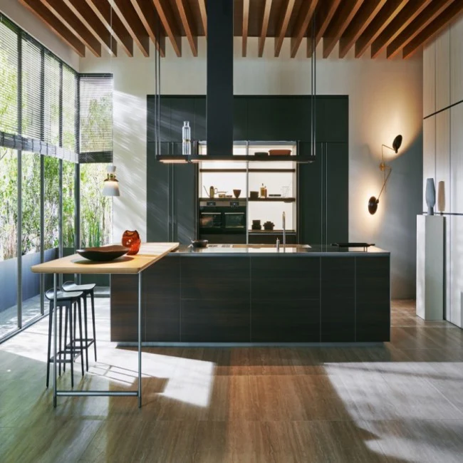 LUXAIR 150cm Premium Range Island Cooker Hood in Matt Black || LA-150-AREZZO-ISL-BLK - Image 5