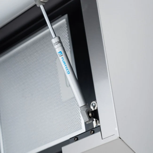 LUXAIR 60cm Angled Cooker Hood with Brushless Motor & Colour Changing LED's in Stainless Steel || LA-60-ASCENTI-SS - Image 8