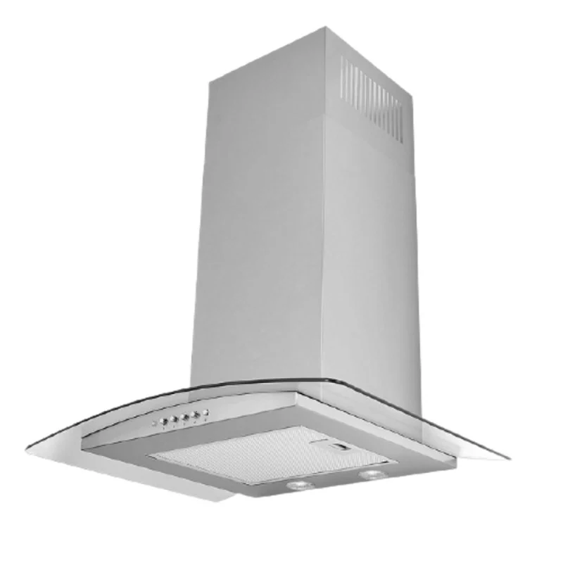 LUXAIR 60cm Budget Curved Glass Cooker Hood In Stainless Steel || LA-60-ARTIS-CVD-SS - Image 3