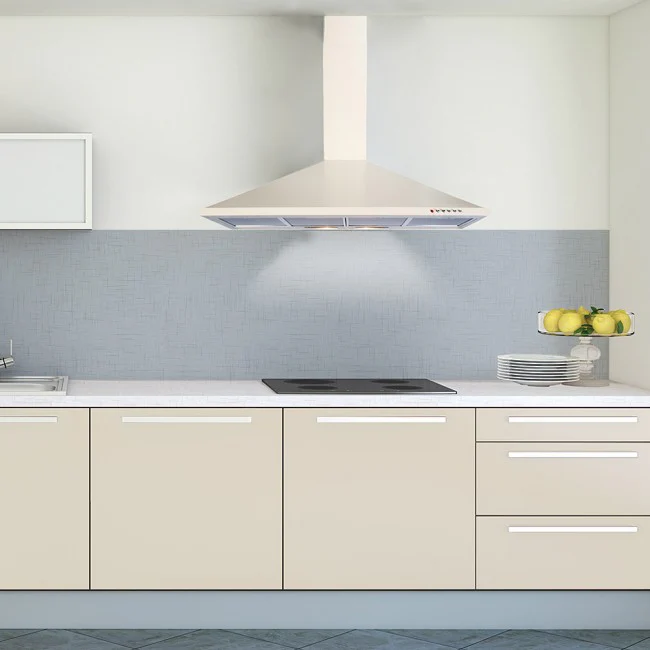 LUXAIR 60cm Premium Chimney Cooker Hood in Gloss Ivory/Cream || LA-60-STD-IV - Image 7