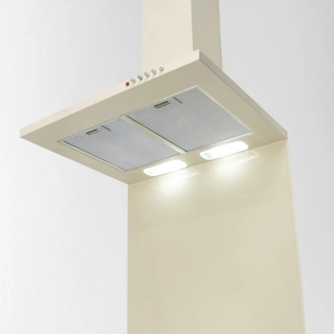 LUXAIR 60cm Premium Chimney Cooker Hood in Gloss Ivory/Cream || LA-60-STD-IV - Image 8