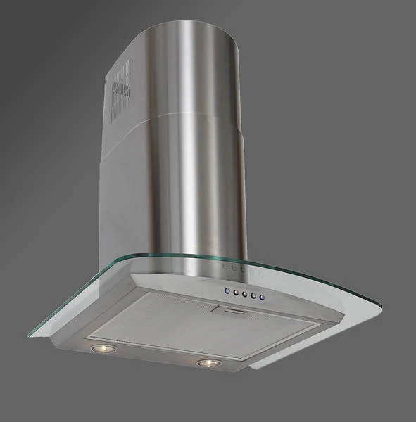 LUXAIR 60cm Premium Curved Glass Cooker Hood in Anthracite Grey || LA-60-CVD-ANTHRACITE - Image 4