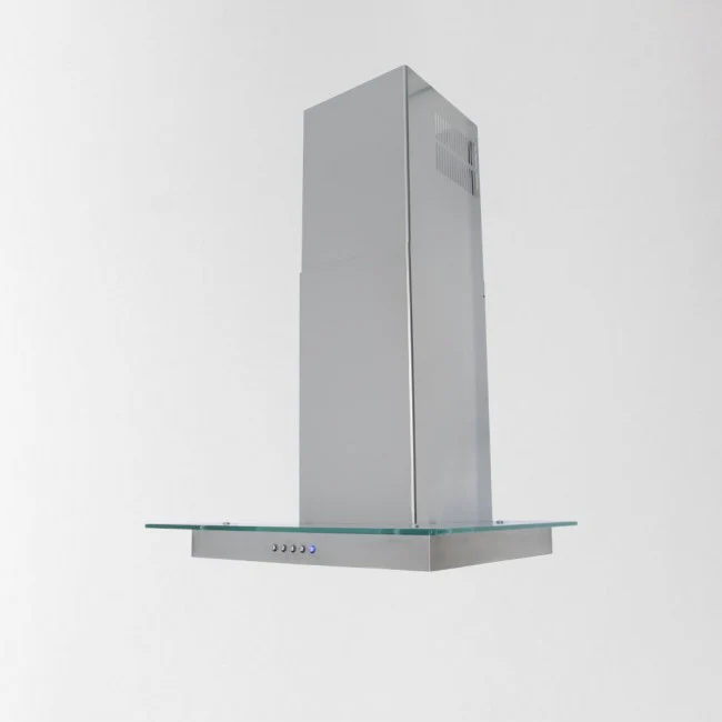LUXAIR 60cm Straight Glass Cooker Hood in Stainless Steel || LA-60-ST-GL-SS - Image 2