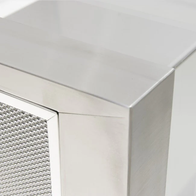 LUXAIR 60cm Straight Glass Cooker Hood in Stainless Steel || LA-60-ST-GL-SS - Image 6