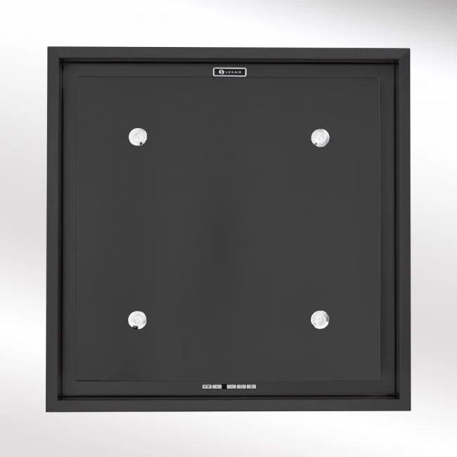 LUXAIR 60cm x 60cm Premium Ceiling Cooker Hood with 4 x LED Spotlights in Matt Black BRUSHLESS MOTOR || LA-60-ANZI-BR-BLK - Image 2