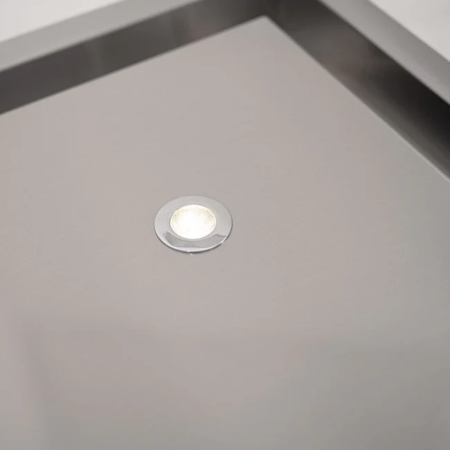 LUXAIR 60cm x 60cm Premium Ceiling Cooker Hood with 4 x LED Spotlights in Stainless Steel BRUSHLESS MOTOR || LA-60-ANZI-BR-SS - Image 5